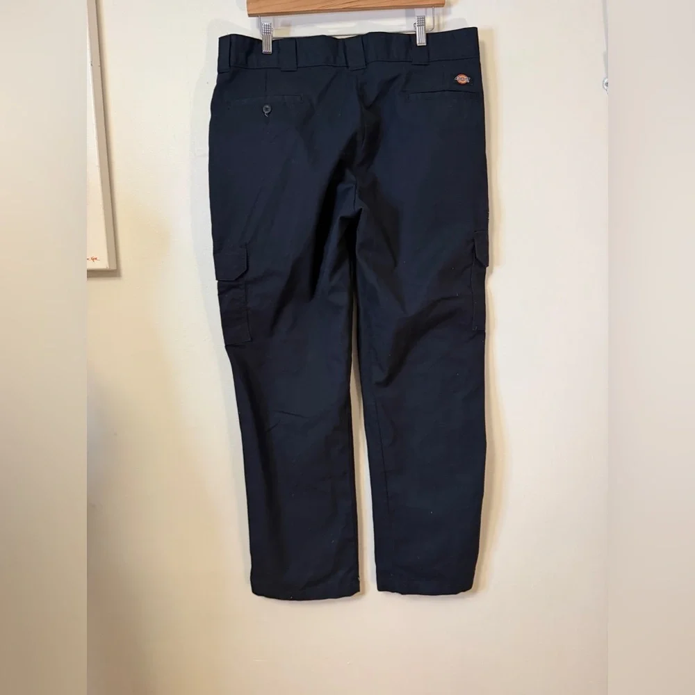 Dickies Regular Straight Cargo Pants Black 36x32 EUC - Picture 6 of 9